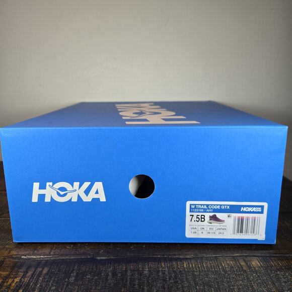 NEW Hoka One One Trail Code GTX Womens Size 7.5 B Hiking Shoes Purple Amethyst - Picture 12 of 12
